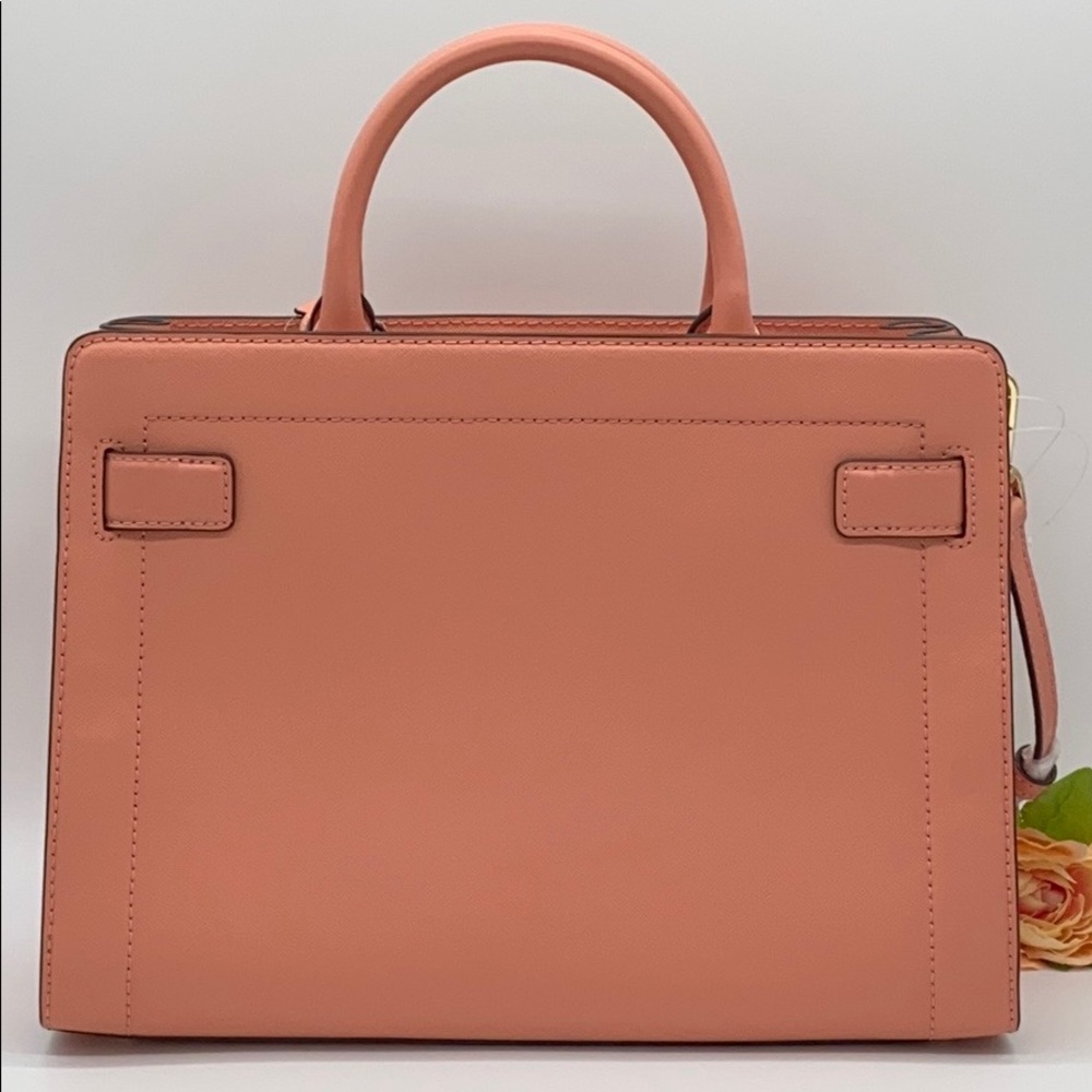 MICHAEL KORS RAYNE MEDIUM EW SATCHEL PEACH - Picture 4 of 16